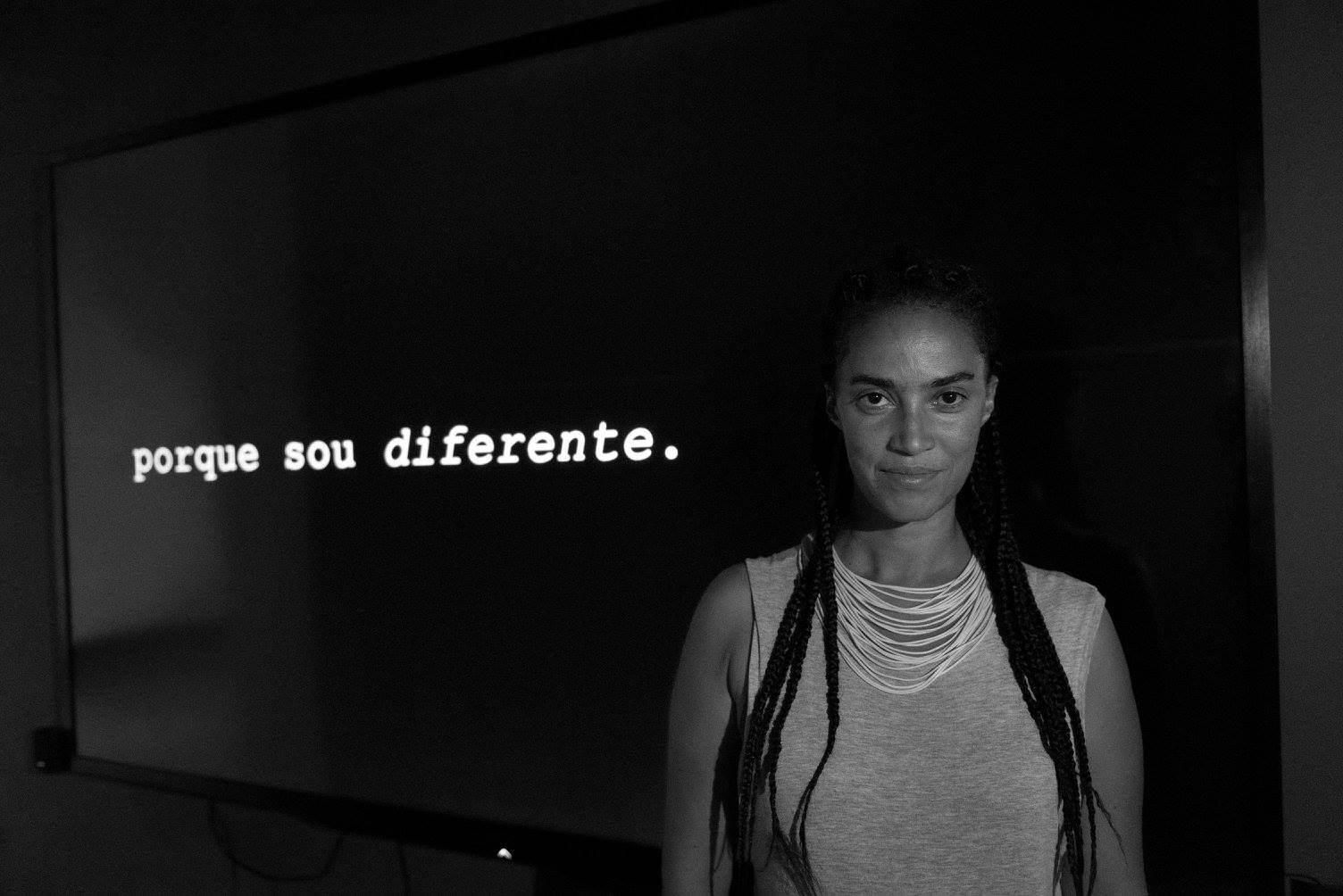 Grada Kilomba durante montagem da 32a Bienal de São Paulo. 02/09/2016 © Leo Eloy / Estúdio Garagem/ Fundação Bienal de São Paulo.