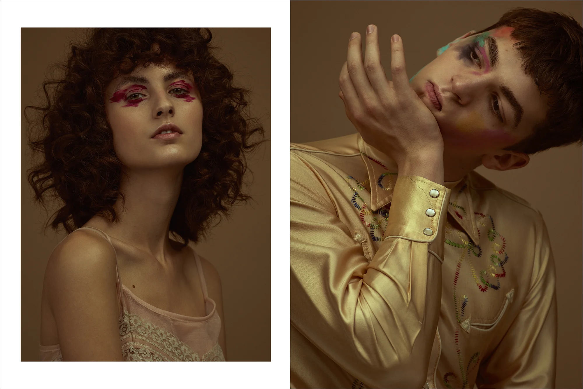 Models: Leila Zandonai (Way Model) and Leonardo Dieter (Joy Model) Looks: B. Luxo