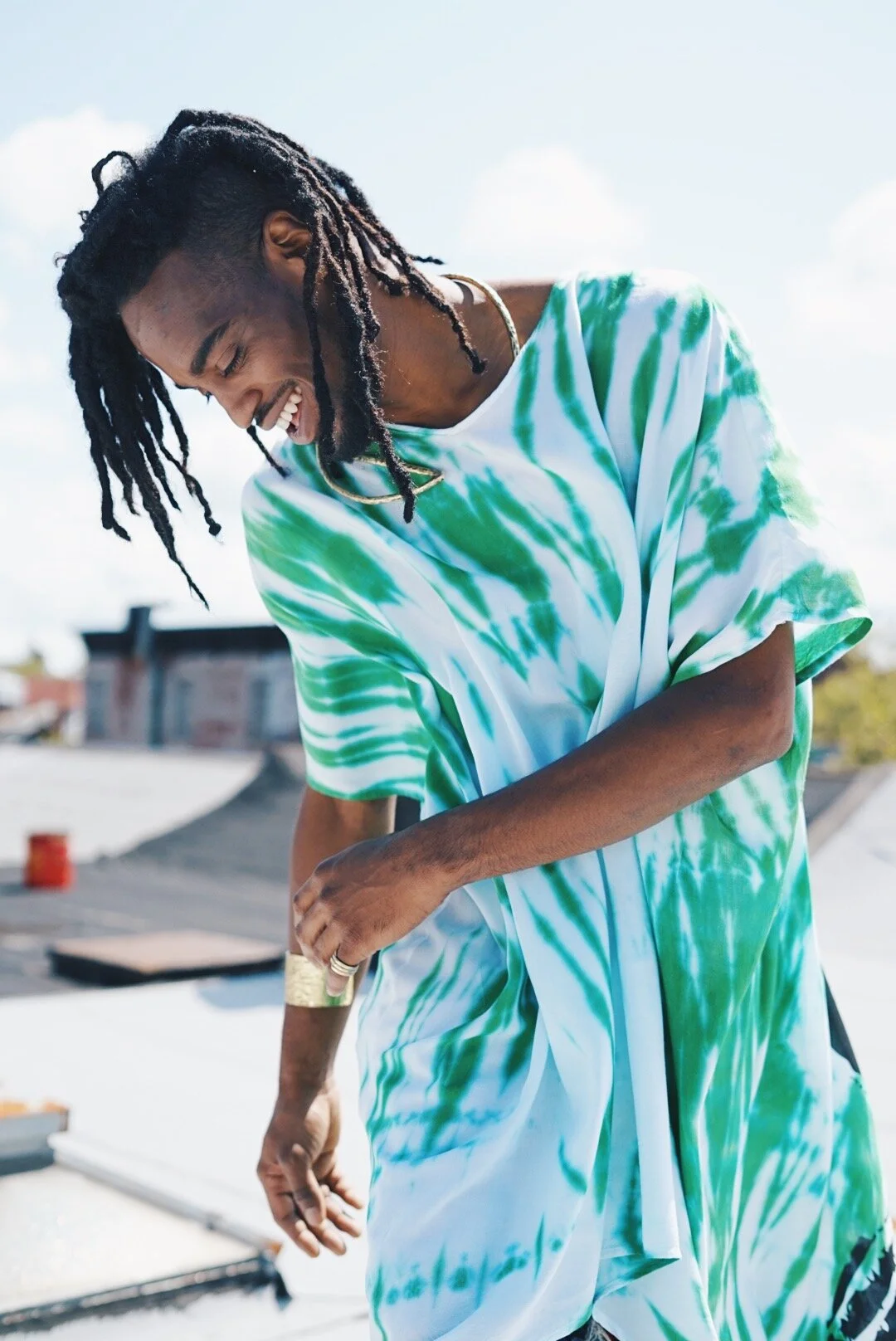 Afefe Kaftan - Green