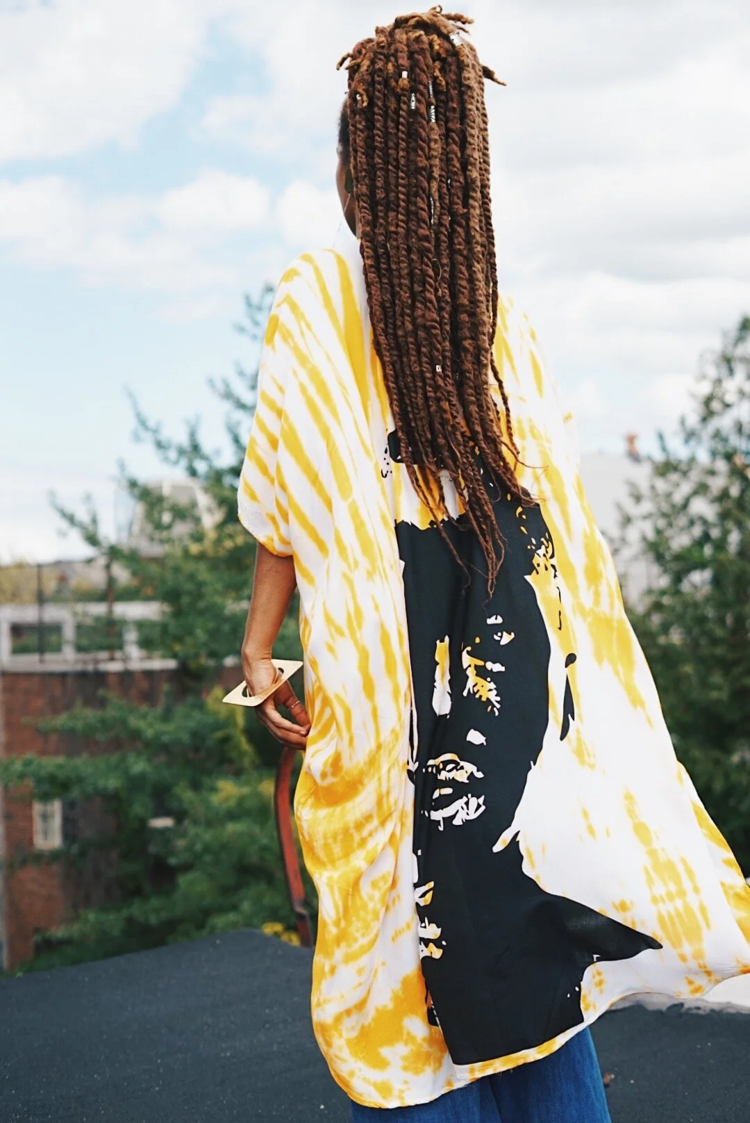 Afefe Kaftan - Apricot