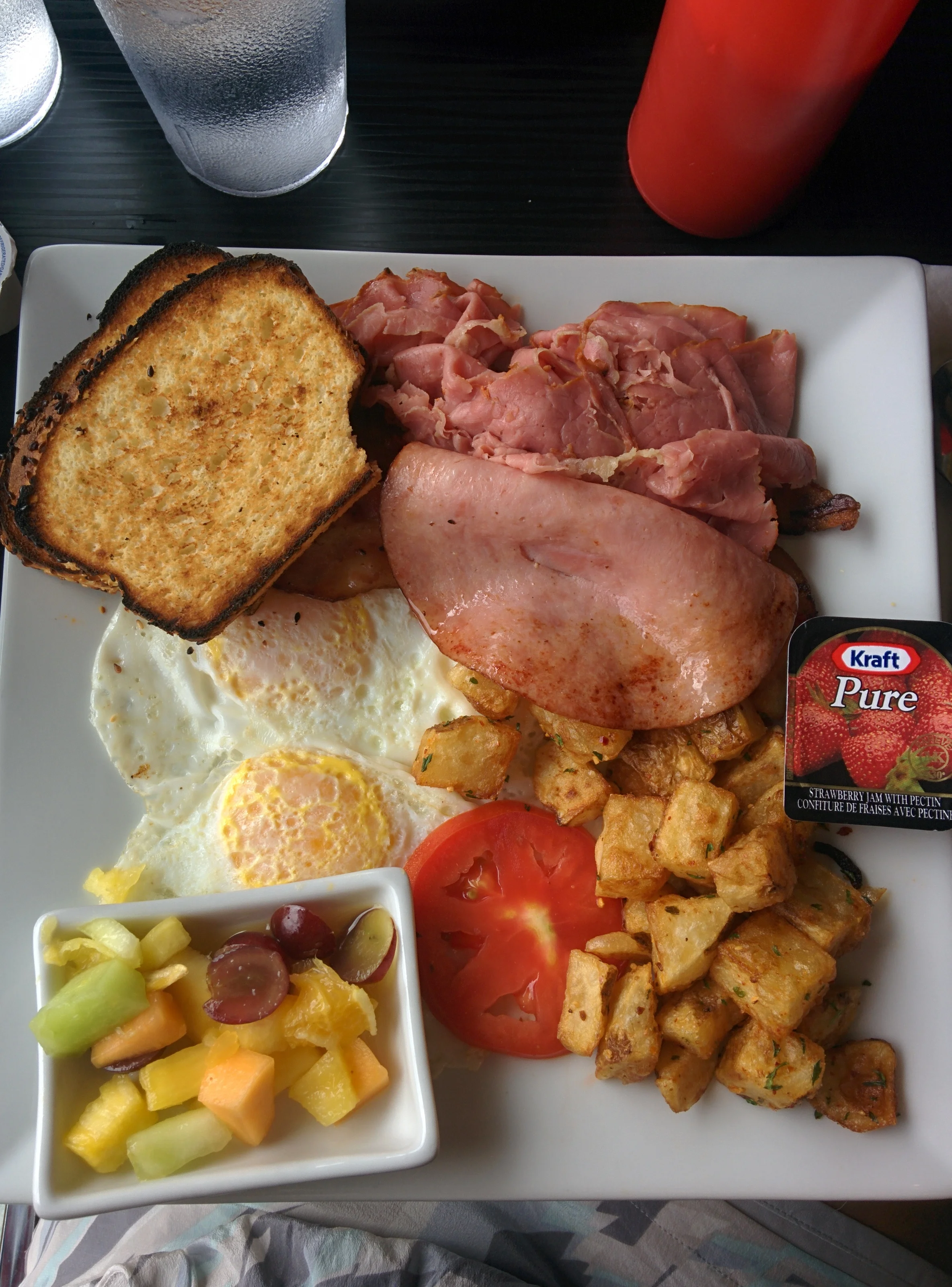 mmm.. diner breakfast: not ketogenic as is