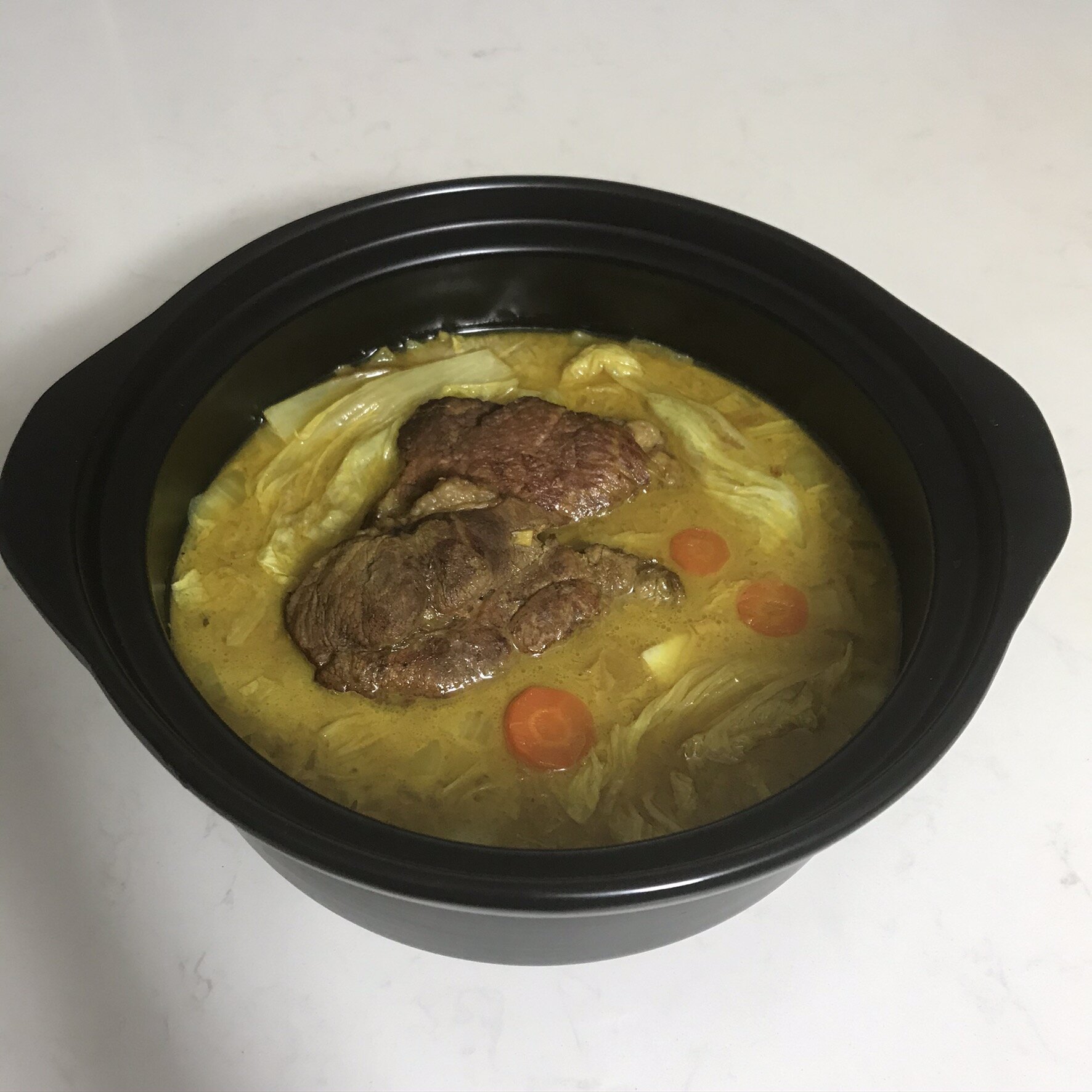 Creamy Meat Soup