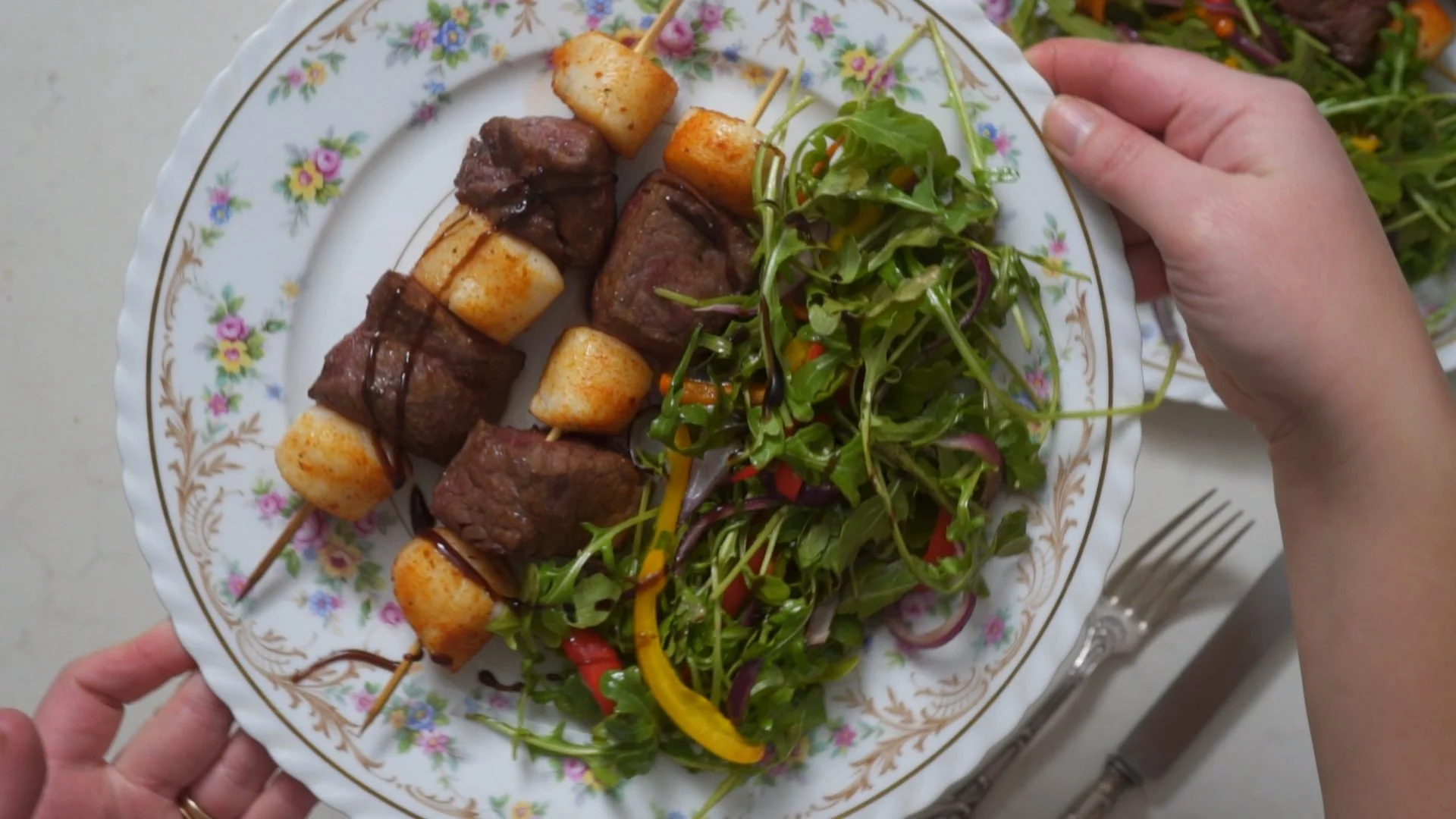 Valentine's Day Surf and Turf in the Ninja Foodi (with video!)