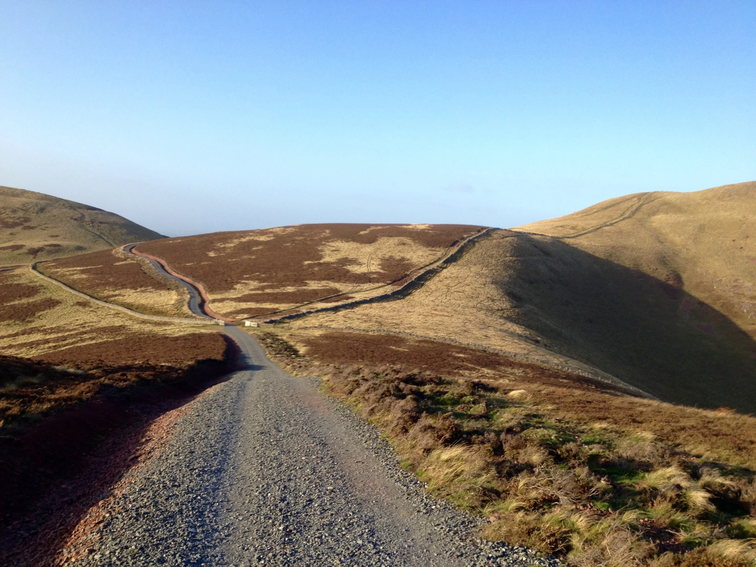 In the Pentland Hills near Edinburgh getting rewarded for taking a different path. Food for the soul.