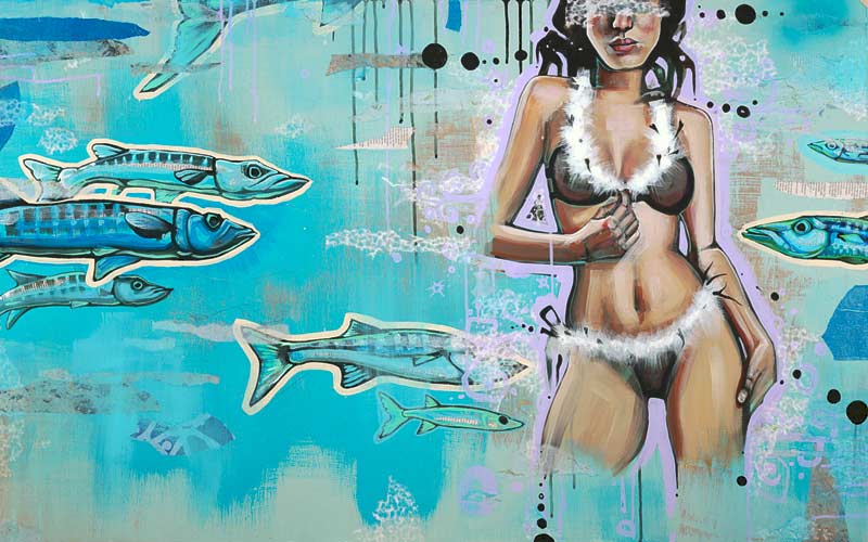 Acrylic on canvas