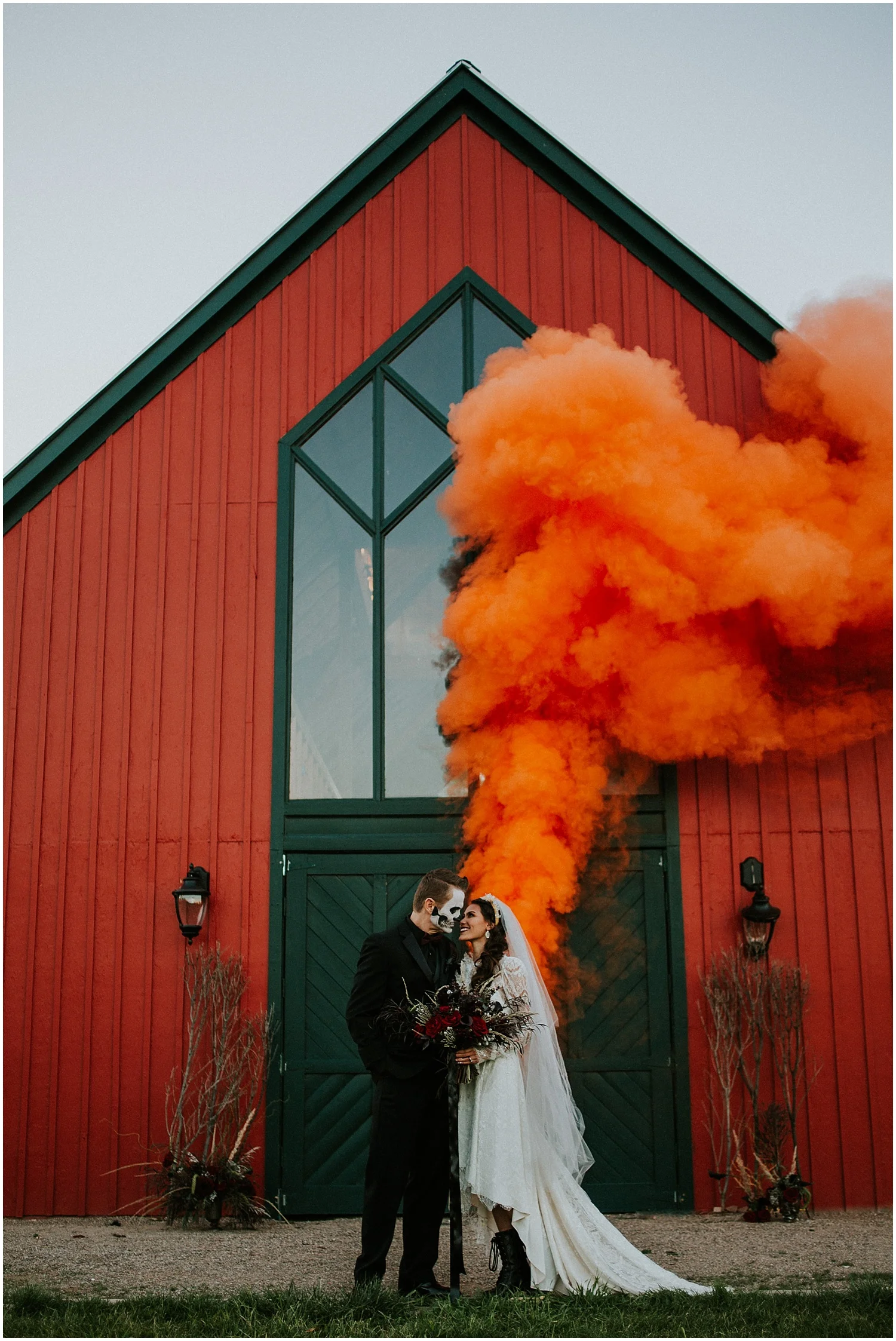 Til Death Do Us Part // Halloween Bridal Inspiration | Halloween Styled Wedding | Algodones, New Mexico