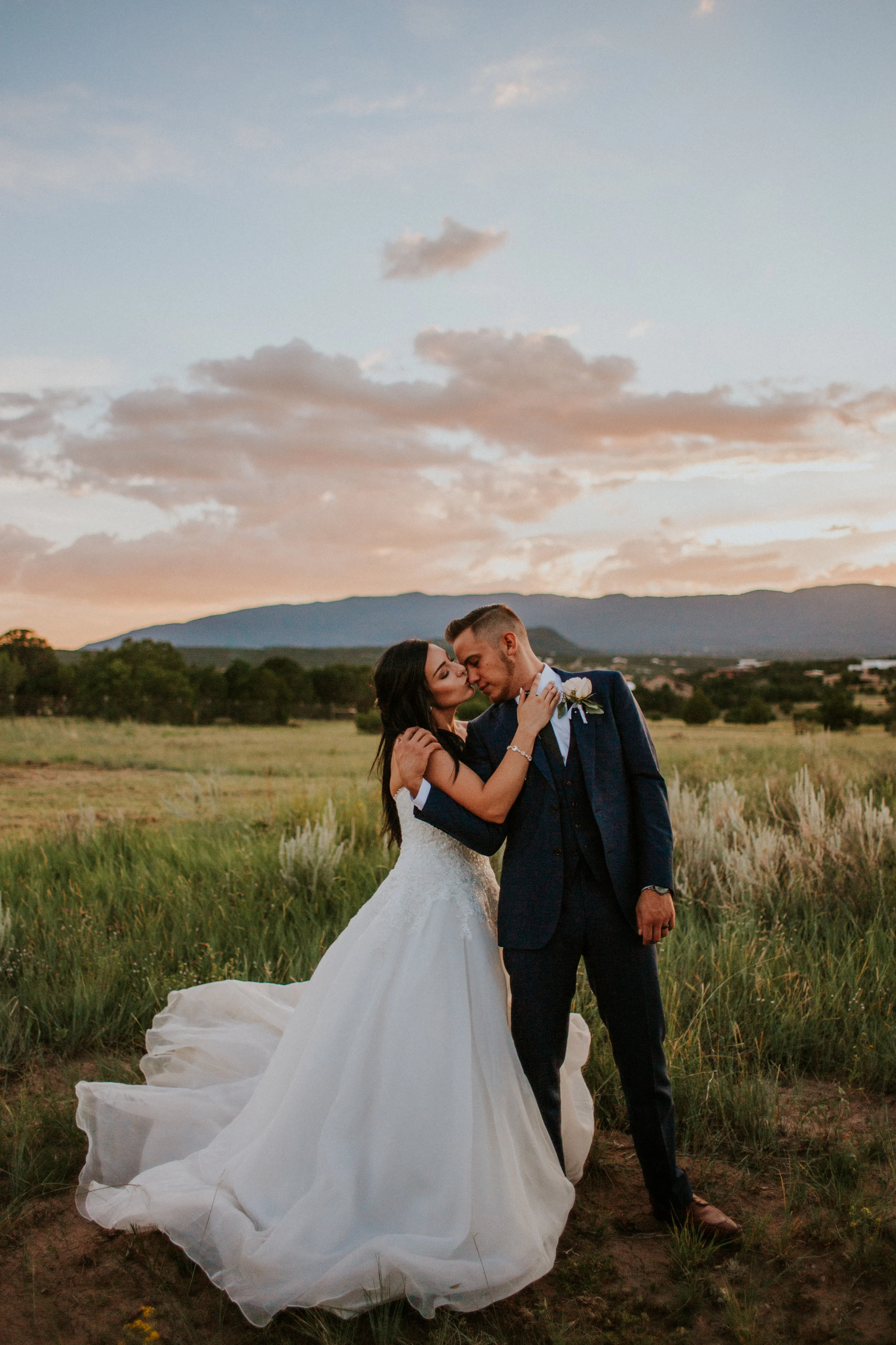 Stephanie + Greg // #SchaadUp Wedding | Sandia Park Backyard Wedding | Albuquerque, New Mexico Wedding Photographer
