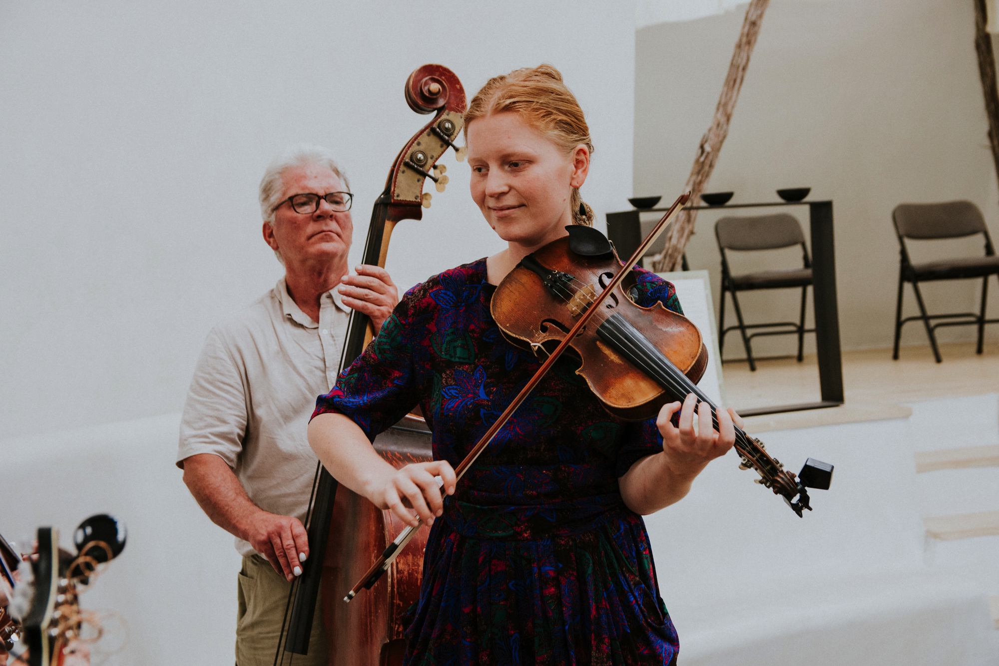  The wedding ceremony was beautifully unique and rich in emotion. There was a period of silence which allowed guests to speak or sing to Lea + Adam. They combined beautiful moments along with beautifully diverse cultural traditions - Quaker, Buddhist