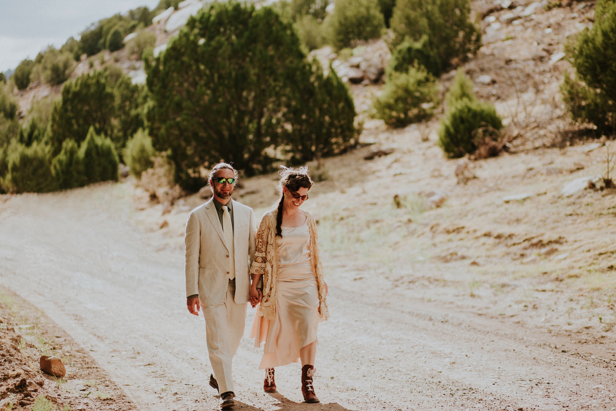  They arrived by rainbow procession from the river to their gorgeous wedding reception. They made cups for everyone with an image from a note one of them left for the other early in their relationship that has become a note that they leave often for 