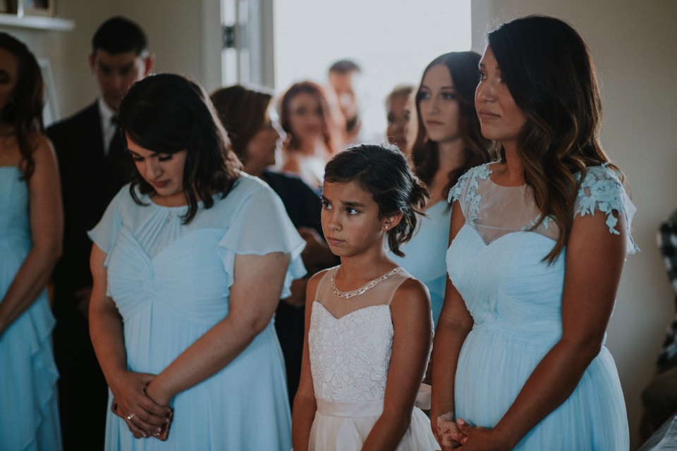  Stephanie and Greg tied the knot on August 18th, 2018 in the backyard of her sister’s house in Sandia Park just outside of Albuquerque, New Mexico. They chose to have their wedding at Stephanie’s sister’s house in the mountains because they love the