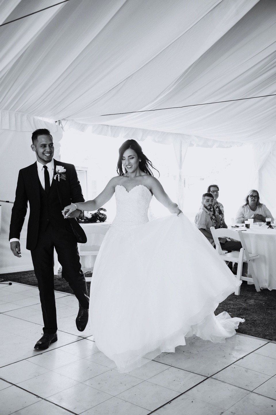  Stephanie and Greg tied the knot on August 18th, 2018 in the backyard of her sister’s house in Sandia Park just outside of Albuquerque, New Mexico. They chose to have their wedding at Stephanie’s sister’s house in the mountains because they love the