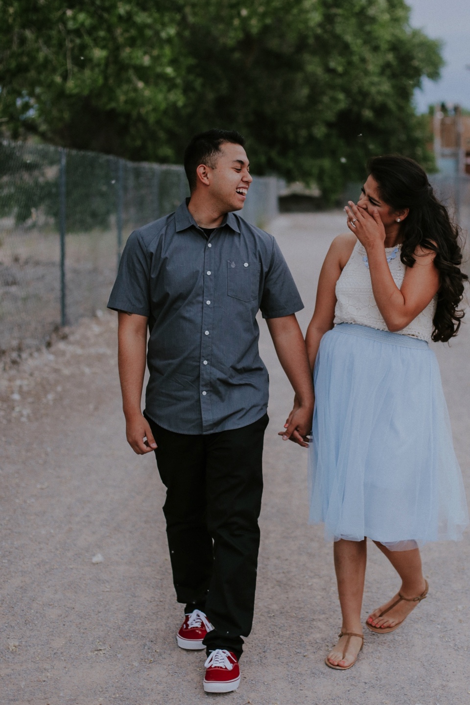  I had a blast capturing Isamar and Rafael’s Albuquerque engagement photos on a beautiful July day. The love Isa and Rafy have for one another is incredible and having the beautiful Albuquerque, New Mexico landscape as a backdrop was perfect! The Alb