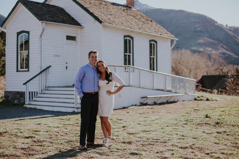  If you’ve never been to Golden, Colorado, I highly recommend taking a day to spend time in this glorious little town. Emily and Justin chose Golden, Colorado as their location for their stunning engagement session because this is where Justin attend