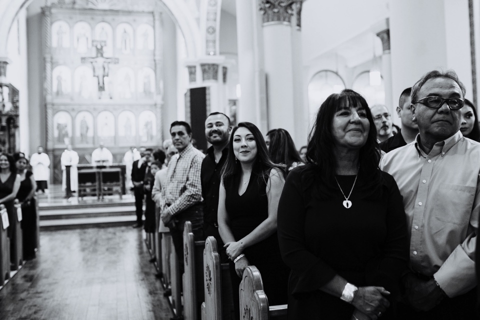  Aurora and Juan’s beautiful Catholic wedding ceremony at the Cathedral Basilica of St. Francis of Assisi in Santa Fe, New Mexico followed by their wedding reception at the ever so amazing Eldorado Hotel &amp; Spa in Santa Fe, New Mexico was absolute