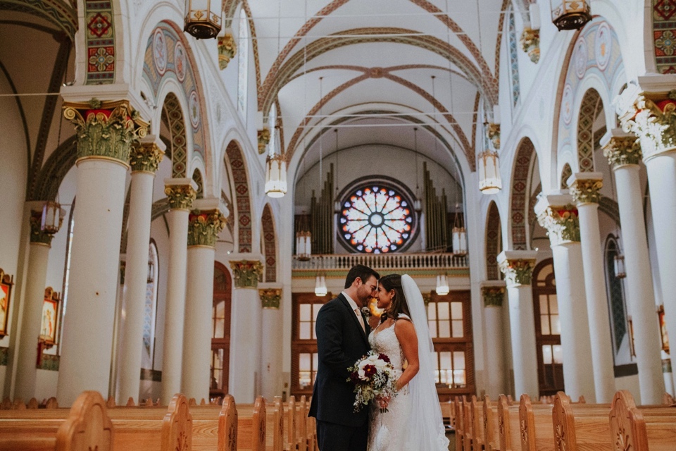  Aurora and Juan’s beautiful Catholic wedding ceremony at the Cathedral Basilica of St. Francis of Assisi in Santa Fe, New Mexico followed by their wedding reception at the ever so amazing Eldorado Hotel &amp; Spa in Santa Fe, New Mexico was absolute