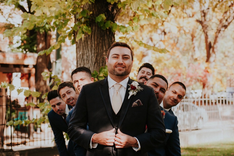  Aurora and Juan’s beautiful Catholic wedding ceremony at the Cathedral Basilica of St. Francis of Assisi in Santa Fe, New Mexico followed by their wedding reception at the ever so amazing Eldorado Hotel &amp; Spa in Santa Fe, New Mexico was absolute