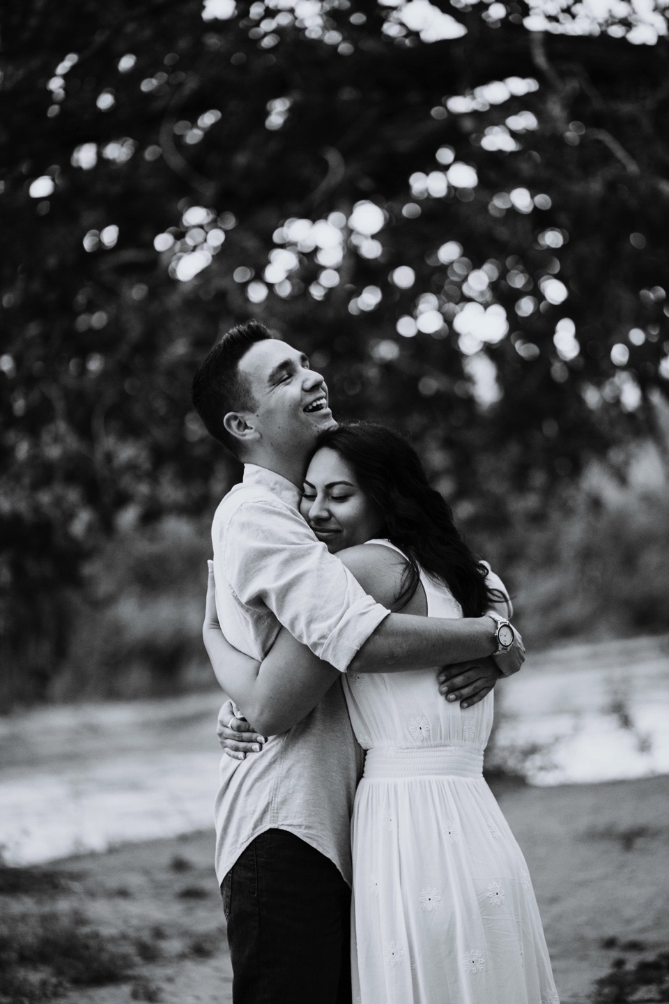  It was a blustery day in Corrales, New Mexico, but the gloomy weather didn’t stop us from capturing Brei and Christian’s beautiful engagement photos. The love these two have for one another and the strong bond they have in their faith is truly incre