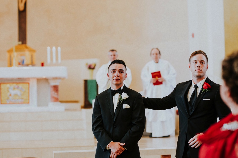  When I think of love in it’s beautiful and truest form, I think of how perfect Christian and Brei’s wedding day. Brei and Christian had their beautiful wedding ceremony at the Church of the Incarnation in Rio Rancho, New Mexico as well as their wedd