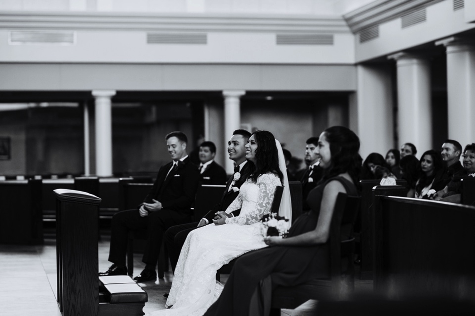  When I think of love in it’s beautiful and truest form, I think of how perfect Christian and Brei’s wedding day. I loved capturing beautiful New Mexico wedding photos for them! Brei and Christian had their beautiful wedding ceremony at the Church of