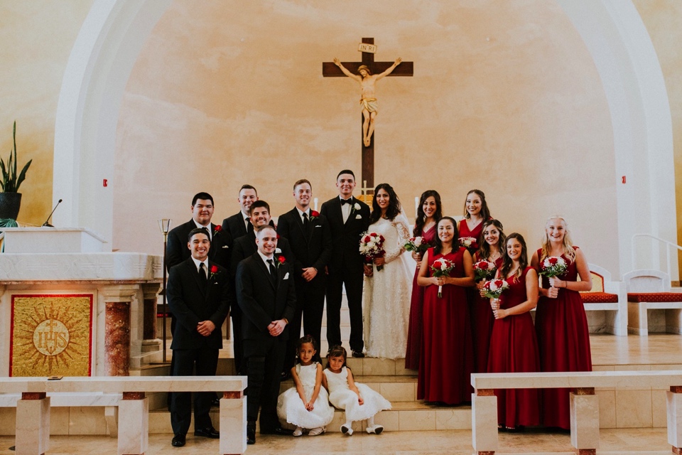  When I think of love in it’s beautiful and truest form, I think of how perfect Christian and Brei’s wedding day. I loved capturing beautiful New Mexico wedding photos for them! Brei and Christian had their beautiful wedding ceremony at the Church of