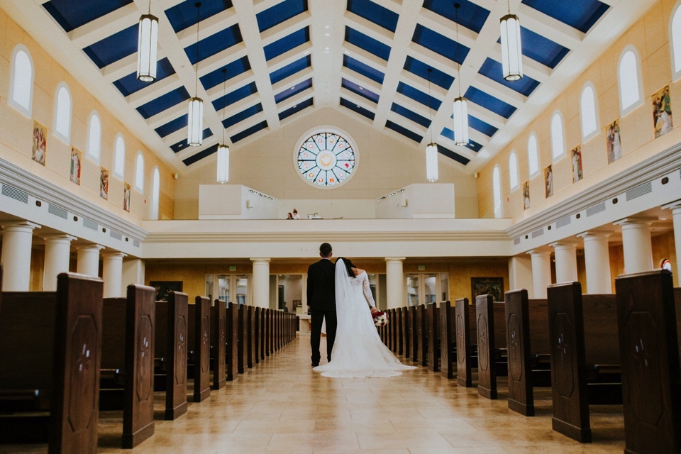  When I think of love in it’s beautiful and truest form, I think of how perfect Christian and Brei’s wedding day. I loved capturing beautiful New Mexico wedding photos for them! Brei and Christian had their beautiful wedding ceremony at the Church of