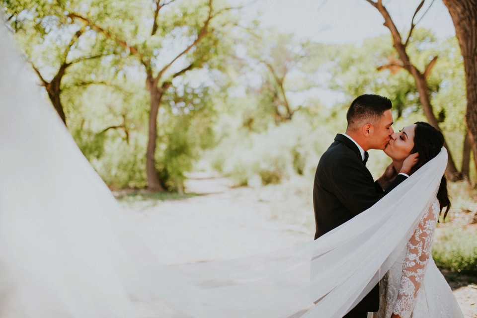  When I think of love in it’s beautiful and truest form, I think of how perfect Christian and Brei’s wedding day. I loved capturing beautiful New Mexico wedding photos for them! Brei and Christian had their beautiful wedding ceremony at the Church of