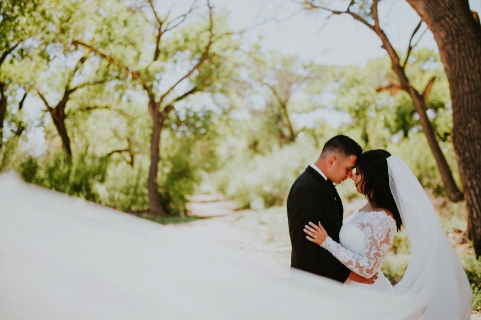  When I think of love in it’s beautiful and truest form, I think of how perfect Christian and Brei’s wedding day. I loved capturing beautiful New Mexico wedding photos for them! Brei and Christian had their beautiful wedding ceremony at the Church of