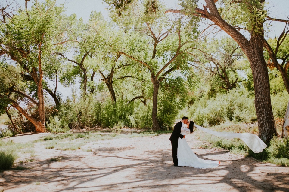  When I think of love in it’s beautiful and truest form, I think of how perfect Christian and Brei’s wedding day. I loved capturing beautiful New Mexico wedding photos for them! Brei and Christian had their beautiful wedding ceremony at the Church of