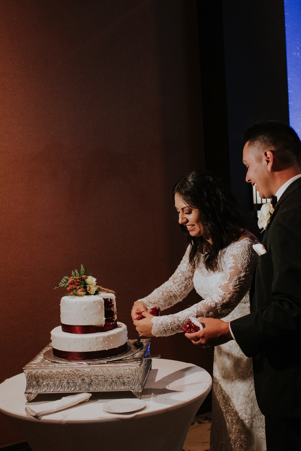  When I think of love in it’s beautiful and truest form, I think of how perfect Christian and Brei’s wedding day. I loved capturing beautiful New Mexico wedding photos for them! Brei and Christian had their beautiful wedding ceremony at the Church of