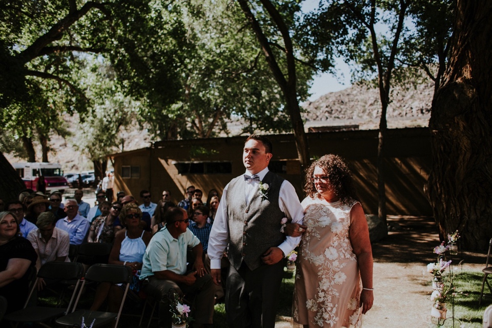  Charlotte and Jayson had a beautiful rustic wedding at the amazing Koinonia Christian Fellowship followed by a dreamy, romantic wedding reception at The View Event Center in Albuquerque, New Mexico. Albuquerque in the summer is gorgeous for weddings