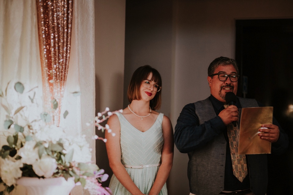  Charlotte and Jayson had a beautiful rustic wedding at the amazing Koinonia Christian Fellowship followed by a dreamy, romantic wedding reception at The View Event Center in Albuquerque, New Mexico. Albuquerque in the summer is gorgeous for weddings