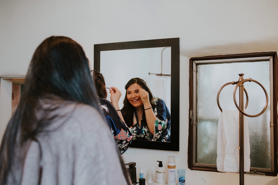  Brianna and Daniel had an intimate southwest elopement at Inn of the Turquoise Bear in Santa Fe, New Mexico. They were married in a private ceremony on a beautiful fall day, surrounded by only their immediate family, in beautiful Santa Fe, New Mexic