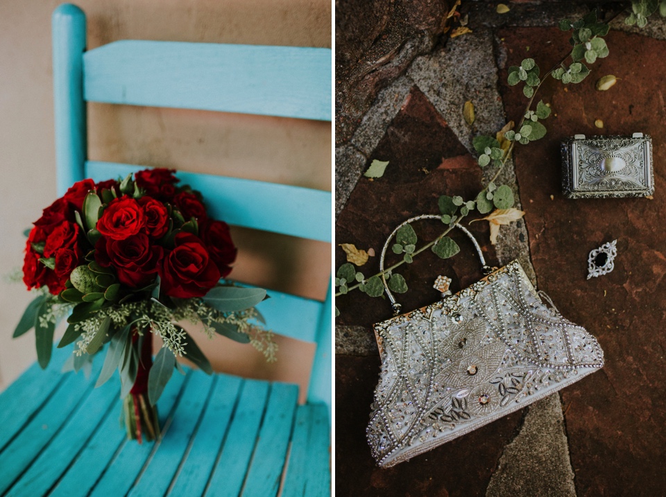  Brianna and Daniel had an intimate southwest elopement at Inn of the Turquoise Bear in Santa Fe, New Mexico. They were married in a private ceremony on a beautiful fall day, surrounded by only their immediate family, in beautiful Santa Fe, New Mexic