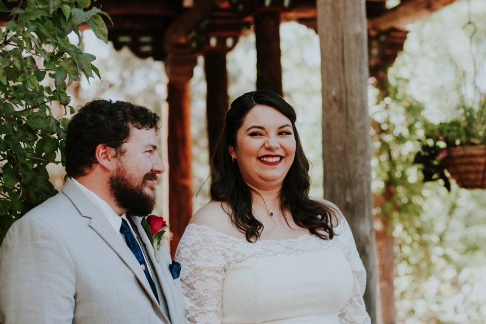  Brianna and Daniel had an intimate southwest elopement at Inn of the Turquoise Bear in Santa Fe, New Mexico. They were married in a private ceremony on a beautiful fall day, surrounded by only their immediate family, in beautiful Santa Fe, New Mexic