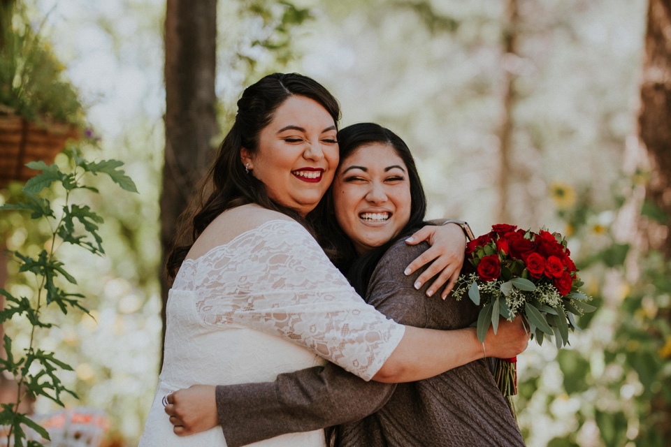  Brianna and Daniel had an intimate southwest elopement at Inn of the Turquoise Bear in Santa Fe, New Mexico. They were married in a private ceremony on a beautiful fall day, surrounded by only their immediate family, in beautiful Santa Fe, New Mexic