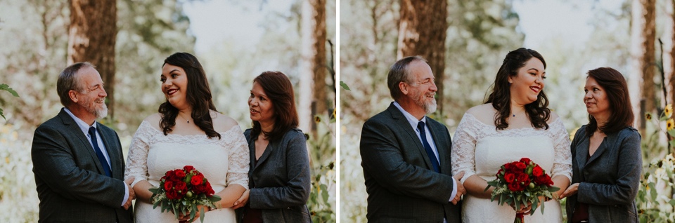  Brianna and Daniel had an intimate southwest elopement at Inn of the Turquoise Bear in Santa Fe, New Mexico. They were married in a private ceremony on a beautiful fall day, surrounded by only their immediate family, in beautiful Santa Fe, New Mexic