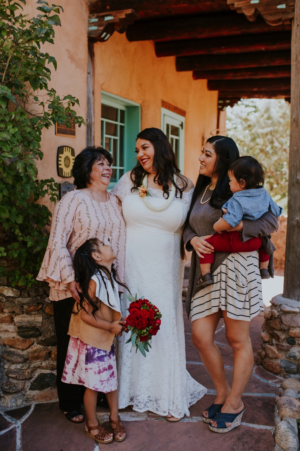  Brianna and Daniel had an intimate southwest elopement at Inn of the Turquoise Bear in Santa Fe, New Mexico. They were married in a private ceremony on a beautiful fall day, surrounded by only their immediate family, in beautiful Santa Fe, New Mexic