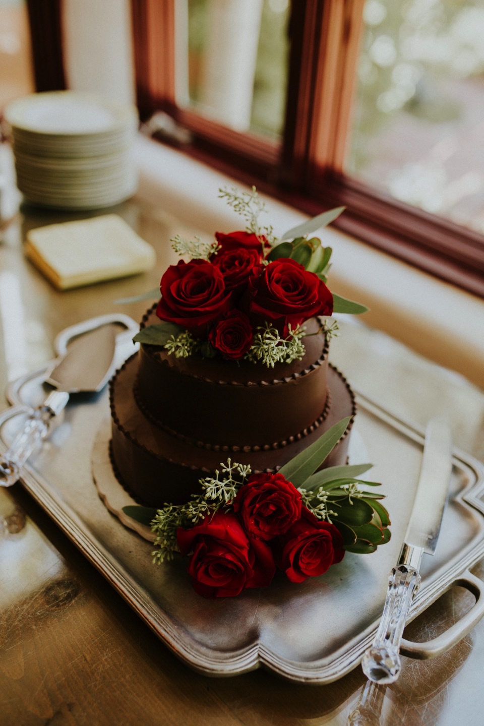  Brianna and Daniel had an intimate southwest elopement at Inn of the Turquoise Bear in Santa Fe, New Mexico. They were married in a private ceremony on a beautiful fall day, surrounded by only their immediate family, in beautiful Santa Fe, New Mexic