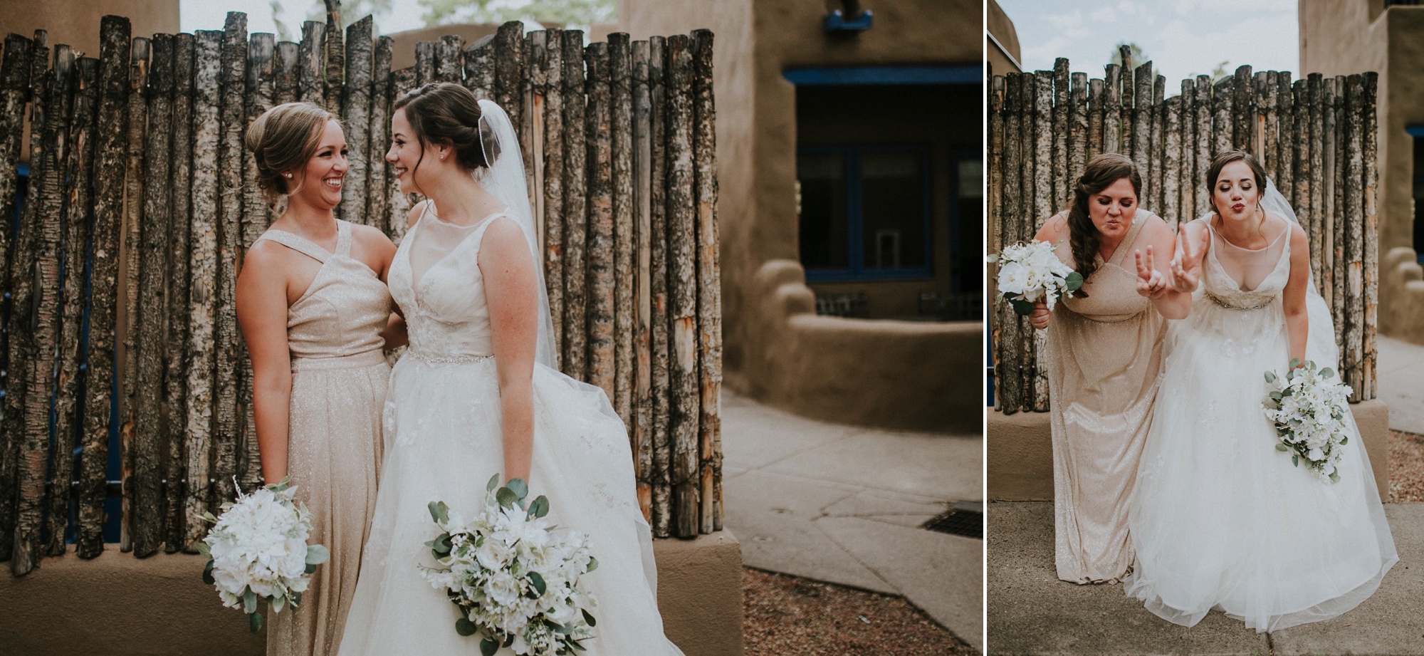  Katie and Frankie’s wedding was what Santa Fe summer wedding dreams are made of! They had a gorgeous catholic wedding ceremony at the Cristo Rey Catholic Church in Santa Fe, New Mexico followed by a fabulous travel-themed wedding reception at La Pos