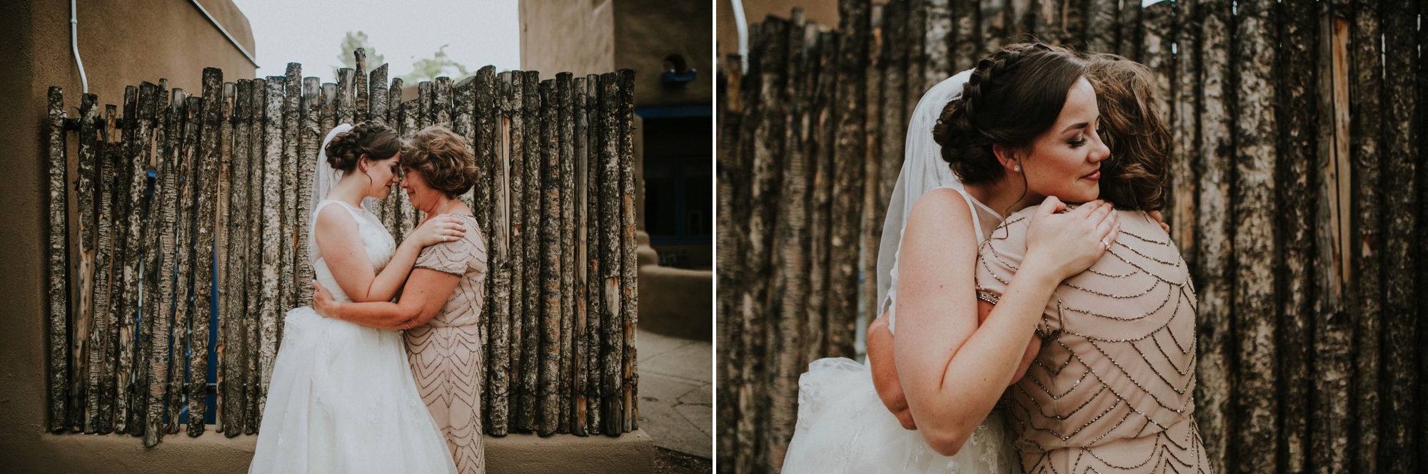  Katie and Frankie’s wedding was what Santa Fe summer wedding dreams are made of! They had a gorgeous catholic wedding ceremony at the Cristo Rey Catholic Church in Santa Fe, New Mexico followed by a fabulous travel-themed wedding reception at La Pos