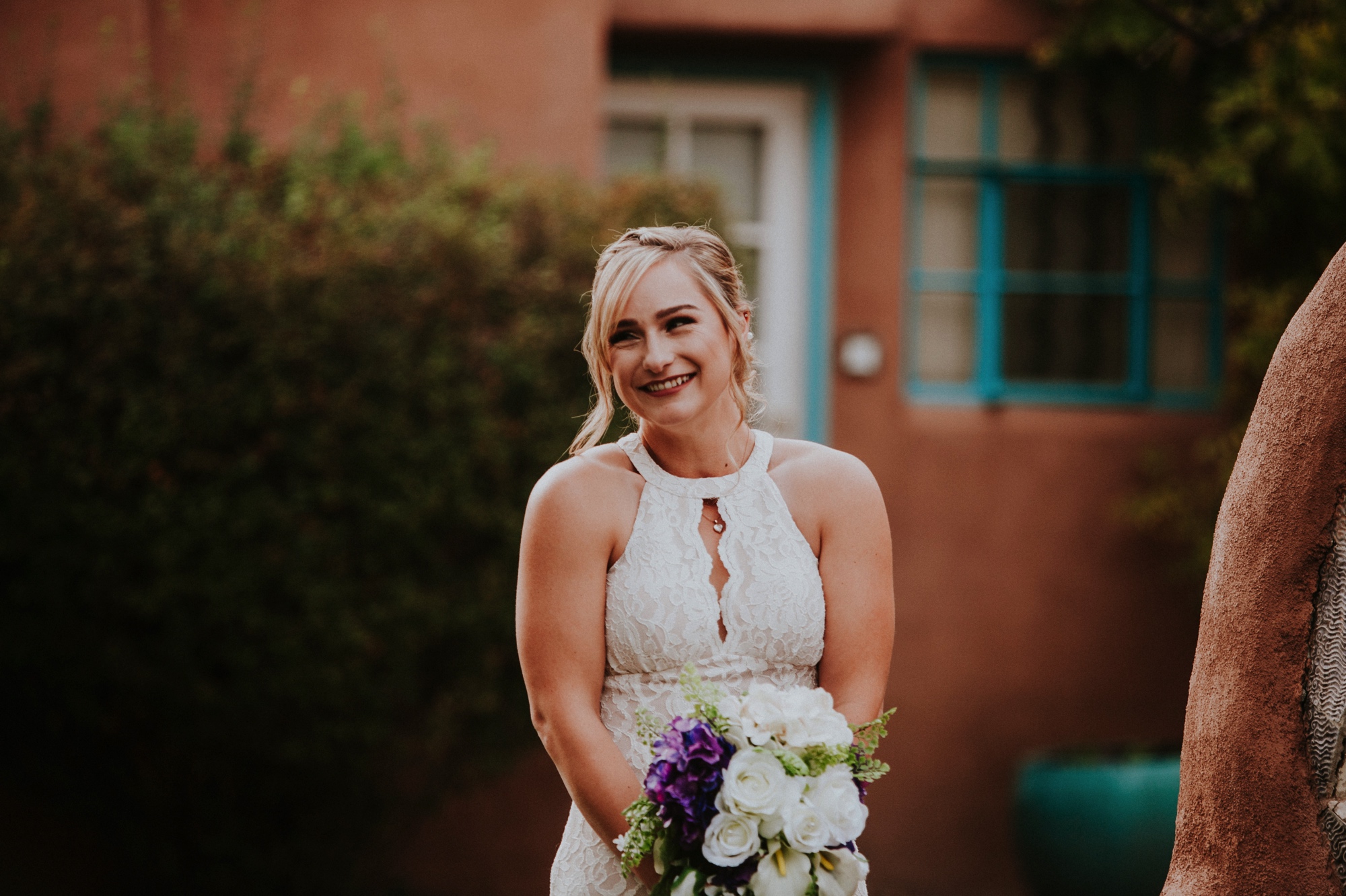  Samantha and Joey had the most amazing wedding at the beautiful Casas de Suenos Old Town Historic Inn in Albuquerque New Mexico. Their incredible wedding day was the perfect combination of rustic glam and classic elegance. Casas de Suenos Old Town H