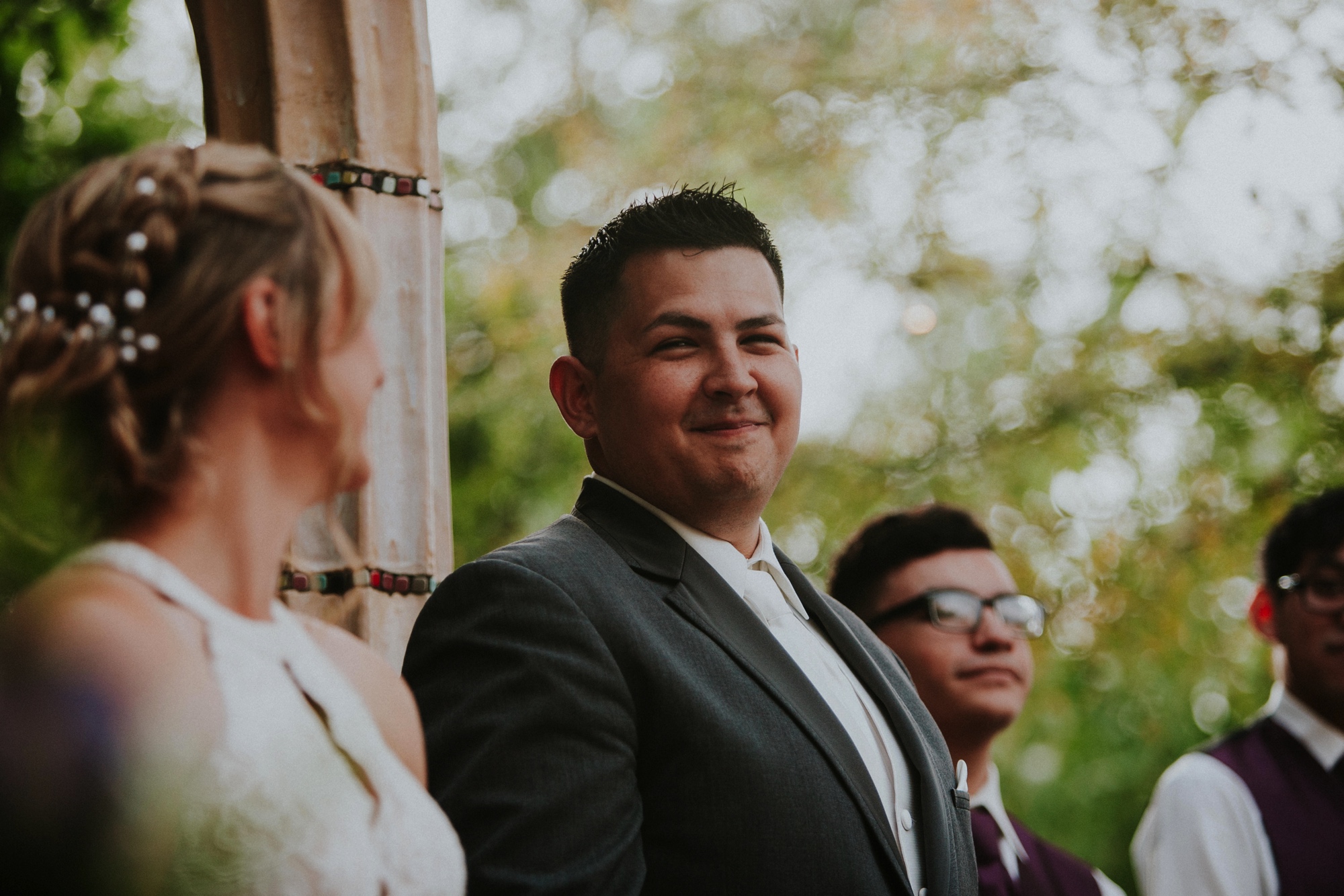  Samantha and Joey had the most amazing wedding at the beautiful Casas de Suenos Old Town Historic Inn in Albuquerque New Mexico. Their incredible wedding day was the perfect combination of rustic glam and classic elegance. Casas de Suenos Old Town H