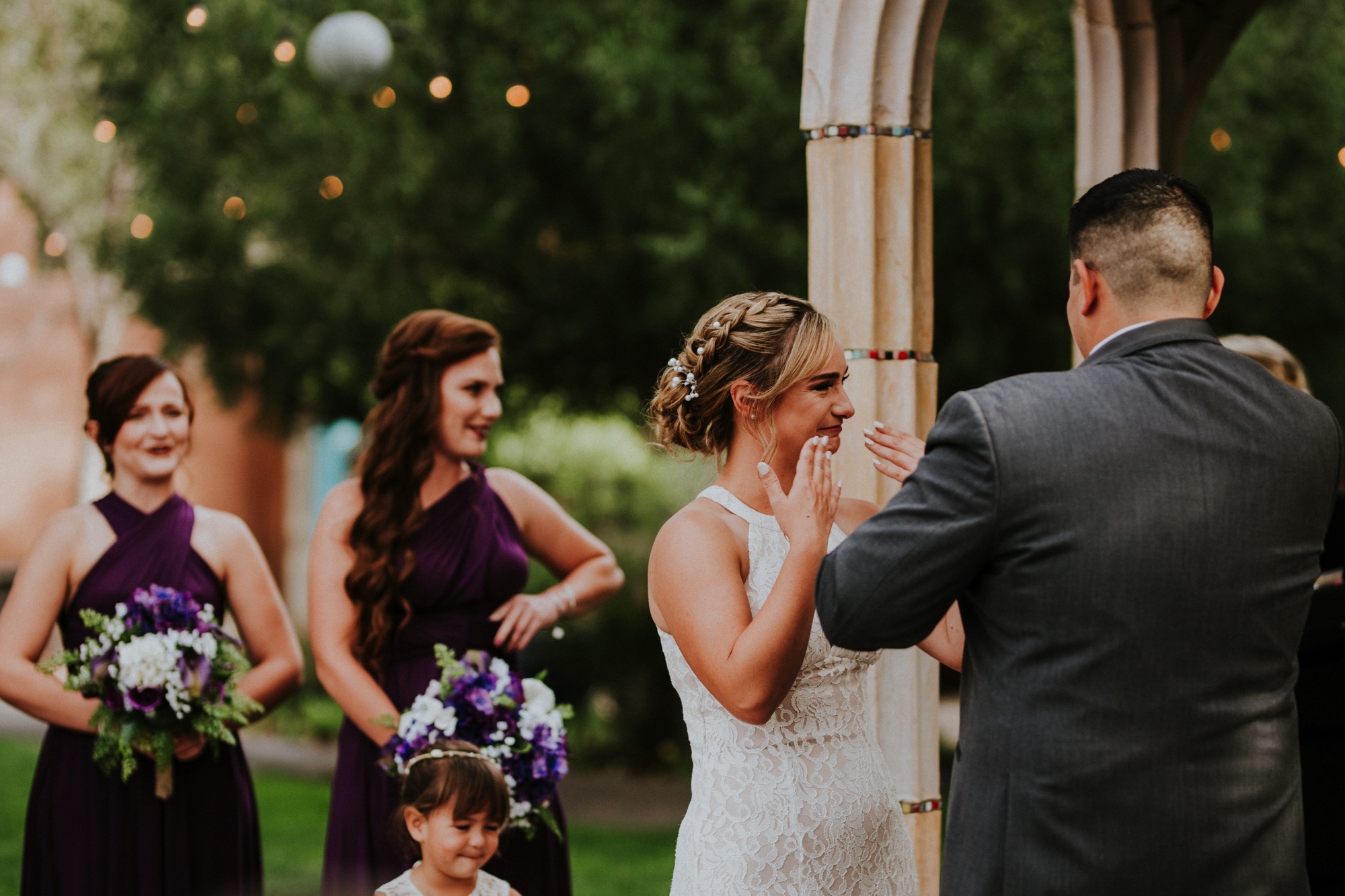  Samantha and Joey had the most amazing wedding at the beautiful Casas de Suenos Old Town Historic Inn in Albuquerque New Mexico. Their incredible wedding day was the perfect combination of rustic glam and classic elegance. Casas de Suenos Old Town H