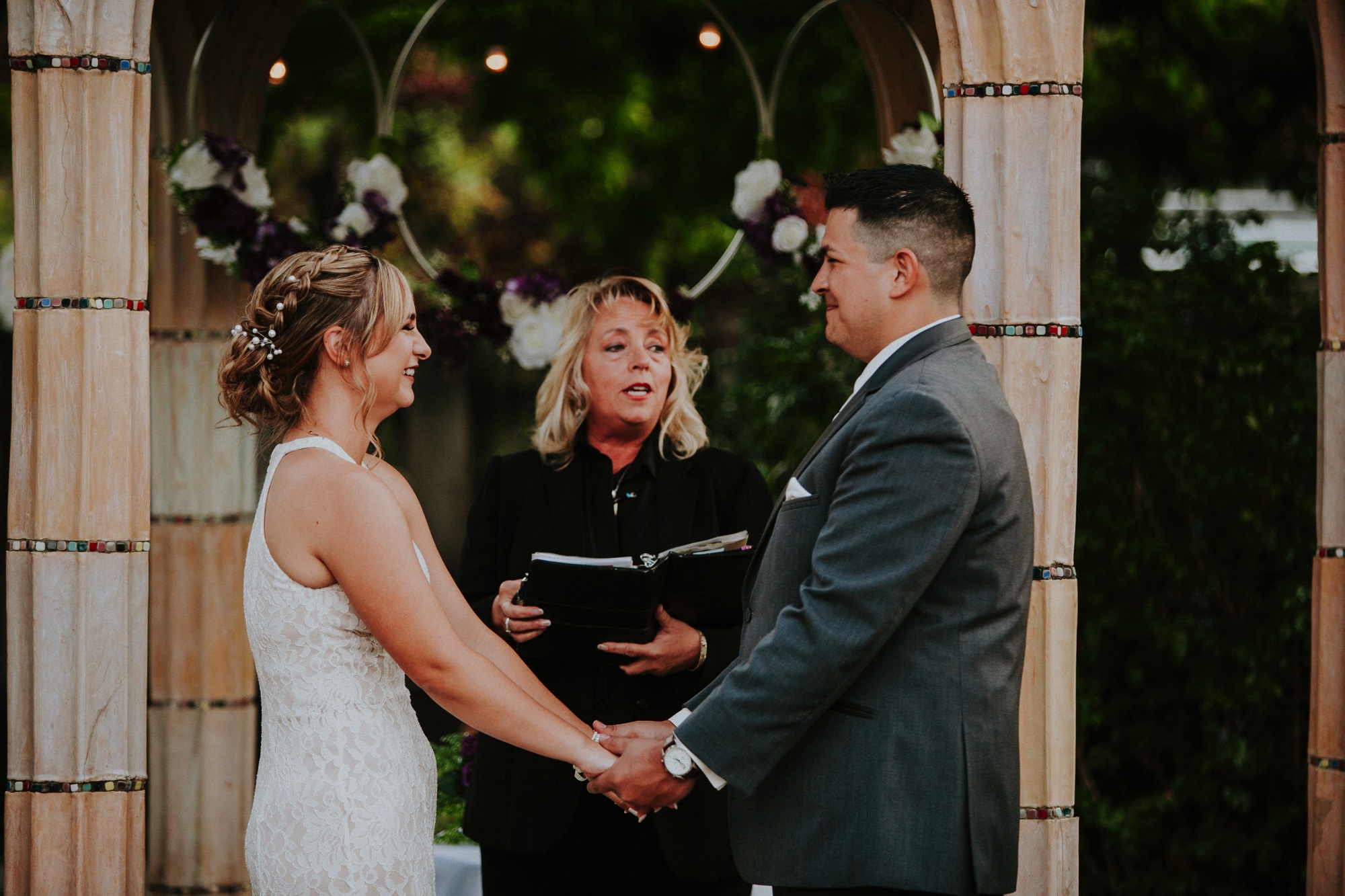  Samantha and Joey had the most amazing wedding at the beautiful Casas de Suenos Old Town Historic Inn in Albuquerque New Mexico. Their incredible wedding day was the perfect combination of rustic glam and classic elegance. Casas de Suenos Old Town H