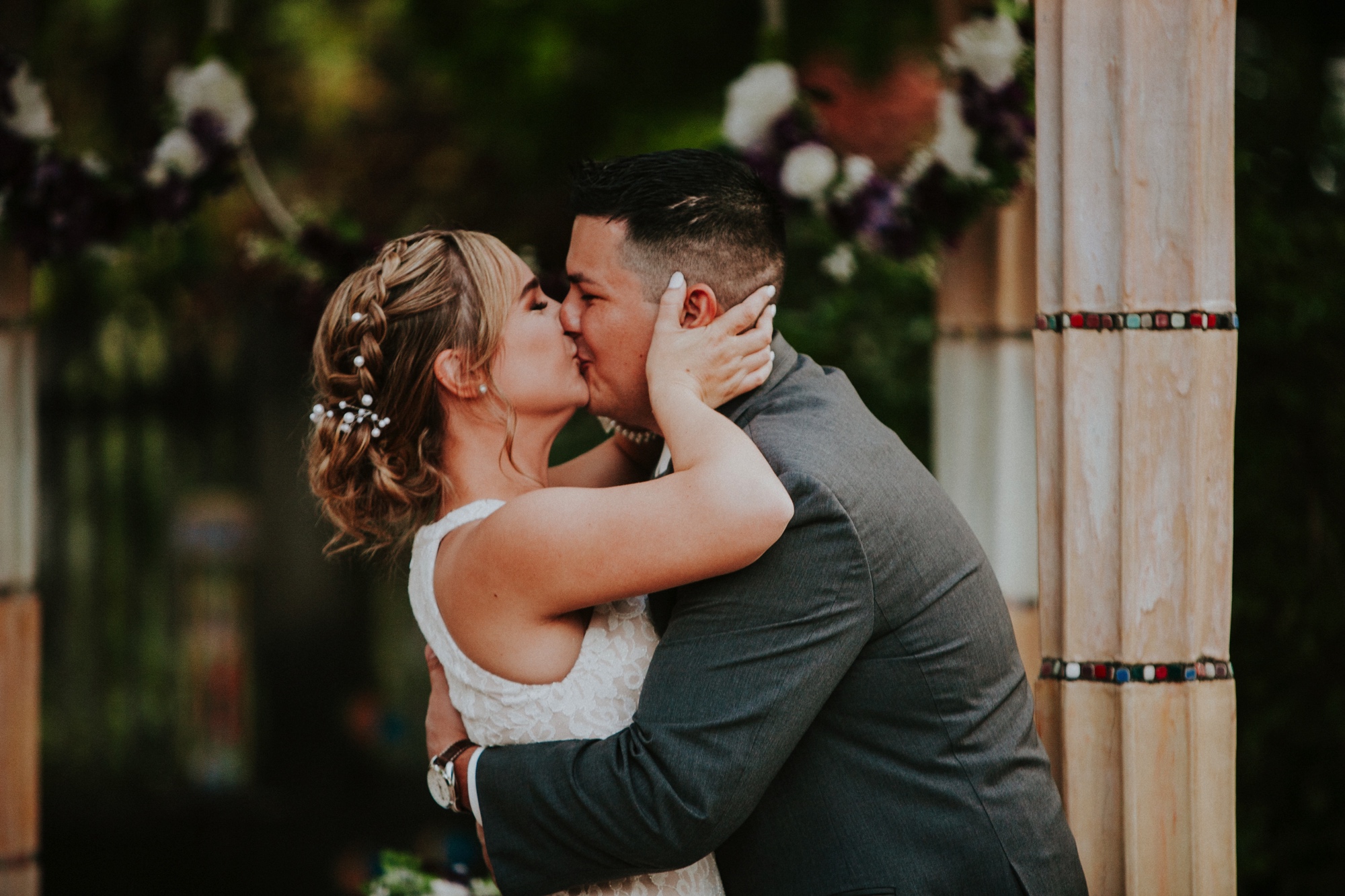  Samantha and Joey had the most amazing wedding at the beautiful Casas de Suenos Old Town Historic Inn in Albuquerque New Mexico. Their incredible wedding day was the perfect combination of rustic glam and classic elegance. Casas de Suenos Old Town H