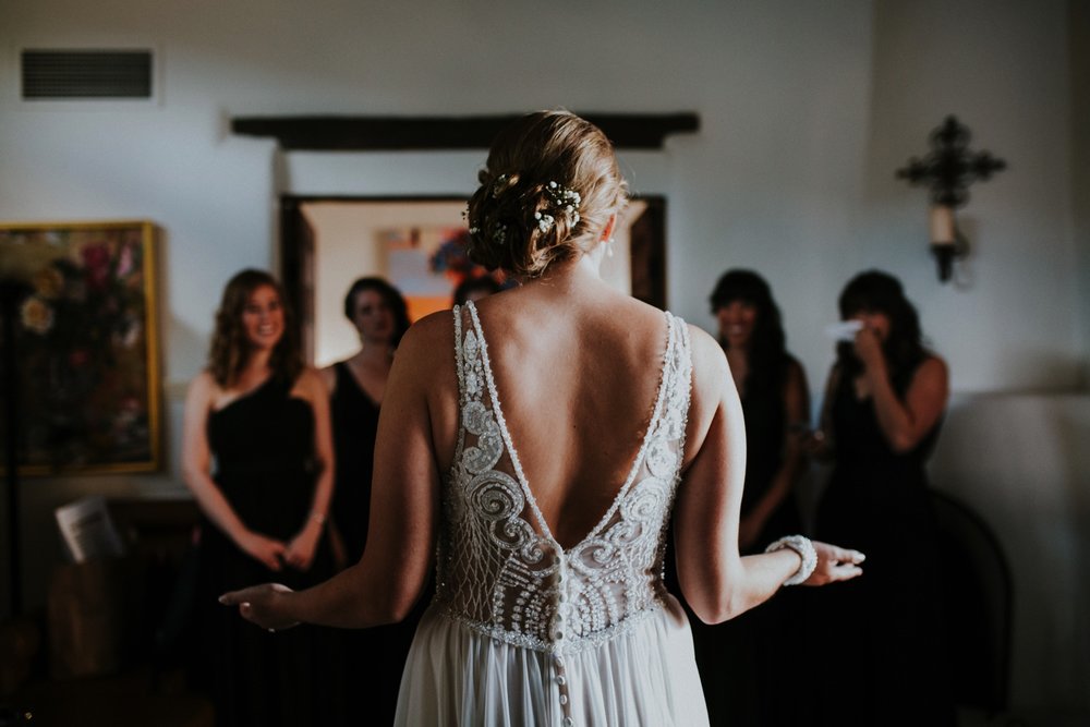  Leanne and Dan’s gorgeous fall wedding at the incredible La Posada de Santa Fe, A Tribute Portfolio Resort &amp; Spa in beautiful Santa Fe, New Mexico was absolutely phenomenal. They combined their Lithuanian culture with jewish traditions and class