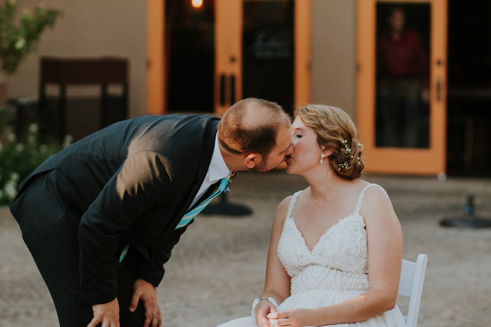  Leanne and Dan’s gorgeous fall wedding at the incredible La Posada de Santa Fe, A Tribute Portfolio Resort &amp; Spa in beautiful Santa Fe, New Mexico was absolutely phenomenal. They combined their Lithuanian culture with jewish traditions and class