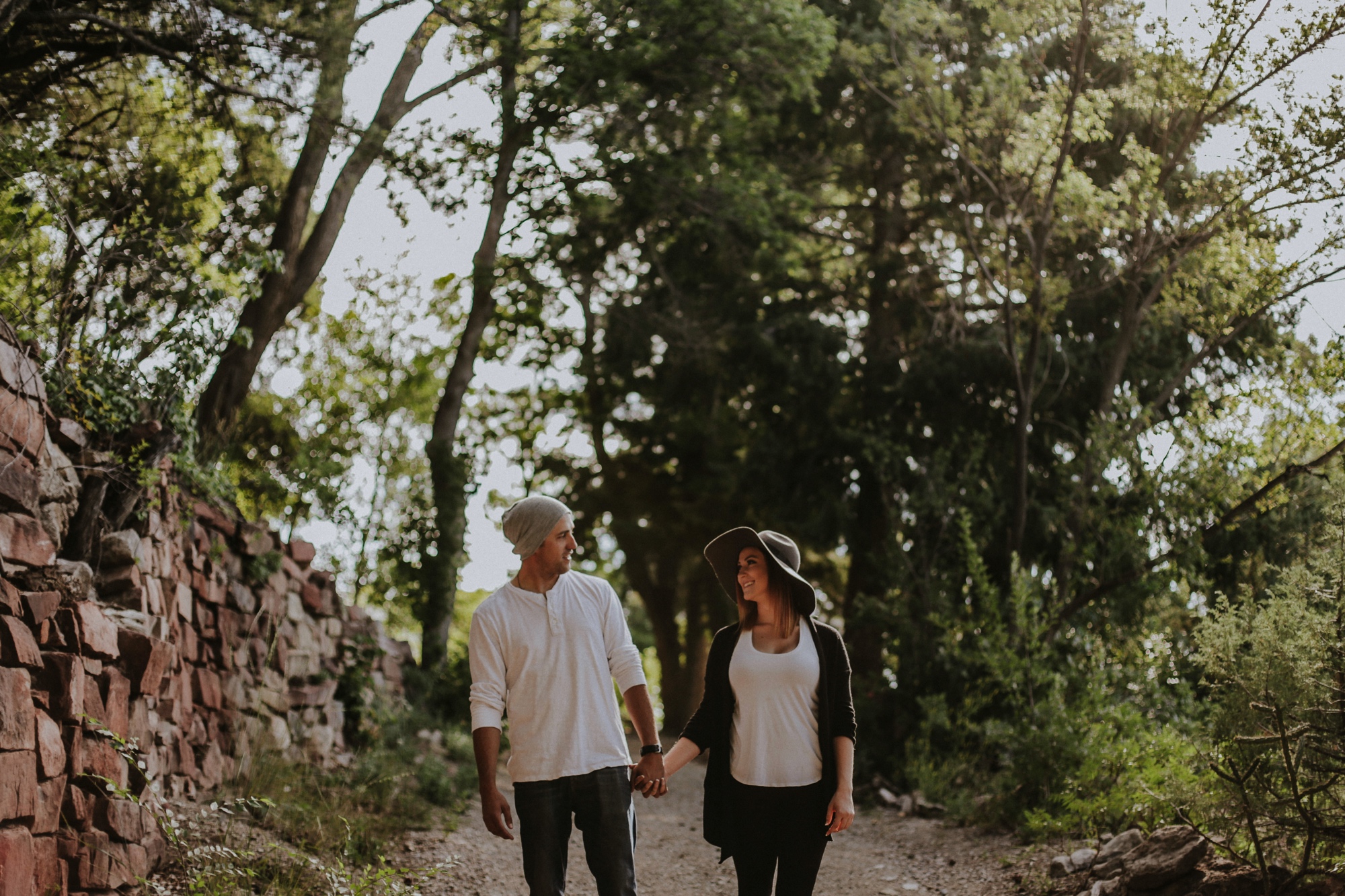  Kymbrye and Chris brought their pups, Myridian and Bandit along for their shoot and they are seriously the sweetest model dogs ever! They all looked so picture perfect together for some insanely beautiful family photos at Carlitos Springs in Cedar C