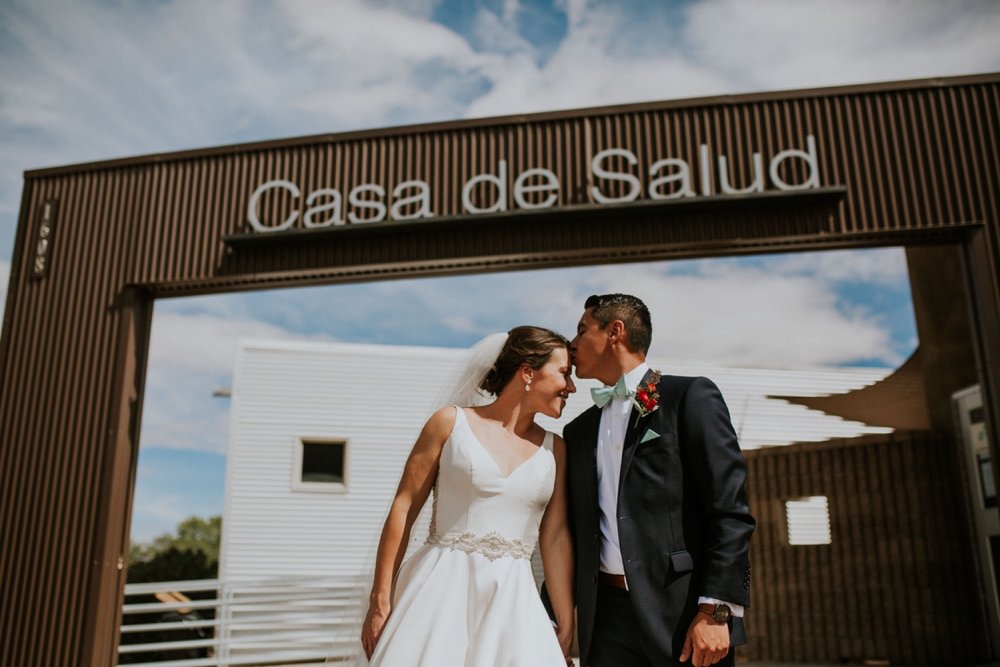  Shana and Ricardo are the epitome of cuteness. Their love story began when they were both volunteering at Casa de Salud Family Medical Office in the South Valley of Albuquerque, New Mexico while they were pursuing careers in the medical field. Fast 