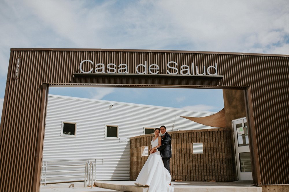  Shana and Ricardo are the epitome of cuteness. Their love story began when they were both volunteering at Casa de Salud Family Medical Office in the South Valley of Albuquerque, New Mexico while they were pursuing careers in the medical field. Fast 